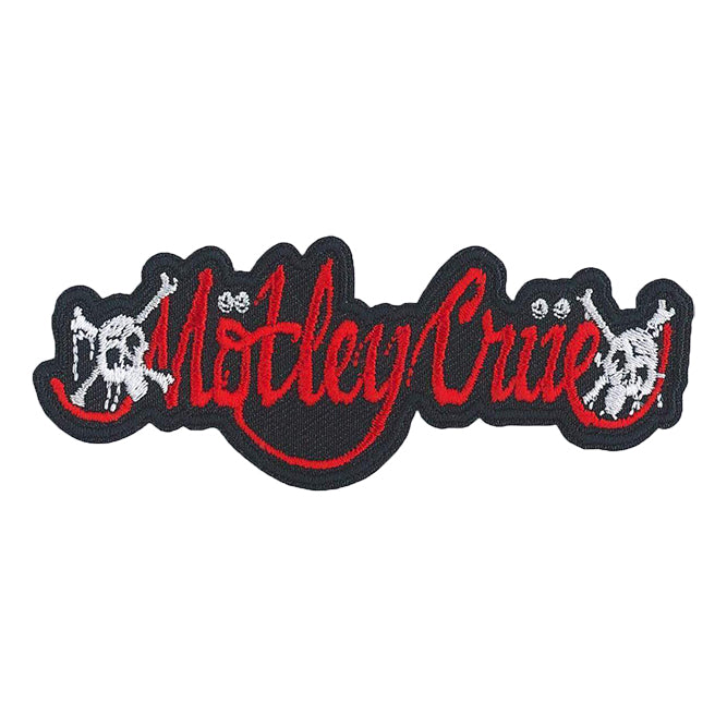 Motley Crue Feelgood Logo 4.25"x2" Patch - 3 pc prepack