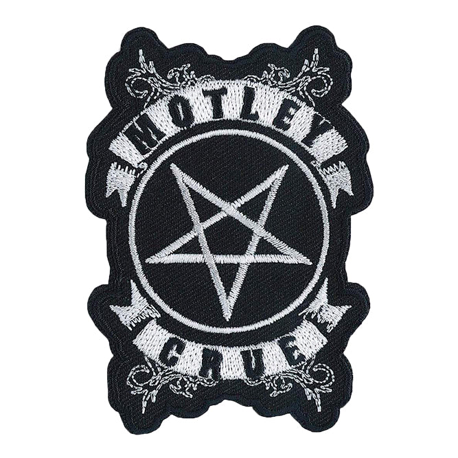 Motley Crue Ribbons 2.75"x4" Patch - 3 pc prepack