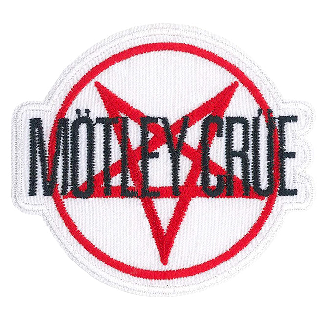 Motley Crue Star Logo 3.5"x3" Patch - 3 pc prepack