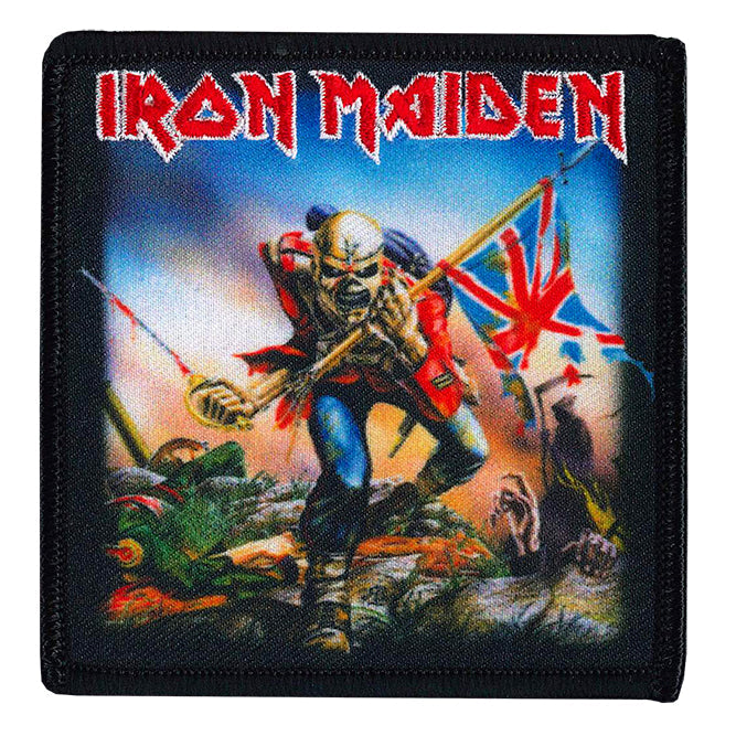 Iron Maiden British Flag 3.5"x3.5" Patch - 3 pc prepack