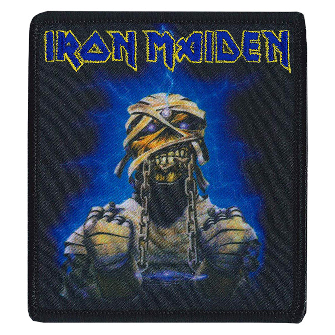 Iron Maiden Mummy Lightning 3.5"x4" Patch - 3 pc prepack