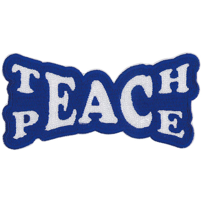 Teach Peace 4.2"x2.2" Patch - 3 pc prepack
