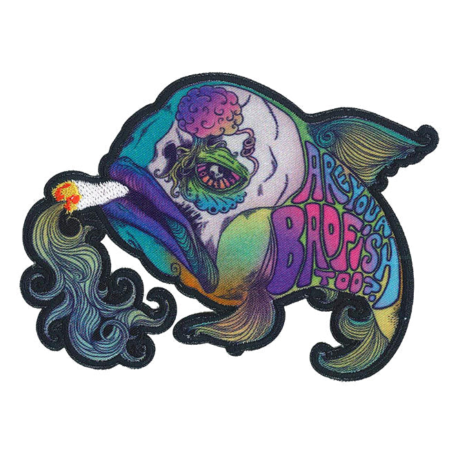 Sublime Bad Fish 4"x3" Patch - 3 pc prepack