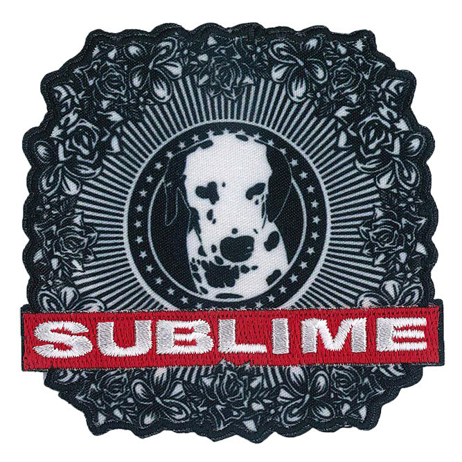 Sublime Lou Dog 3.5"x3.5" Patch - 3 pc prepack