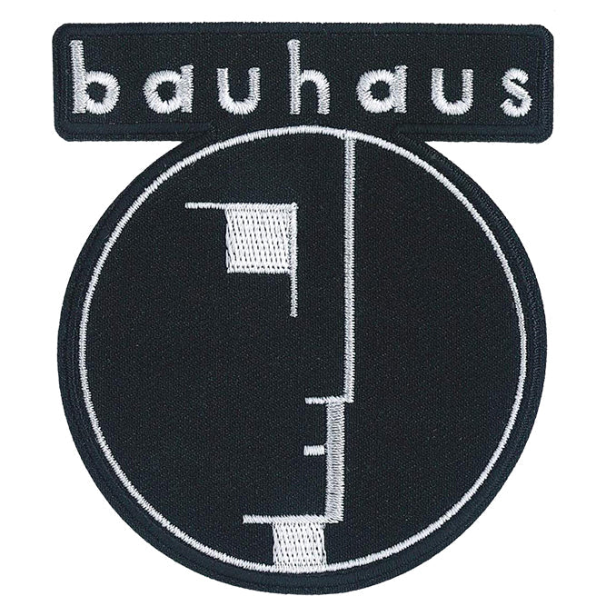 Bauhaus Logo 3.4"x3.7" Patch - 3 pc prepack