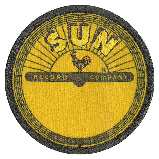 Sun Records Traditional Logo 3.25" Patch - 3 pc prepack