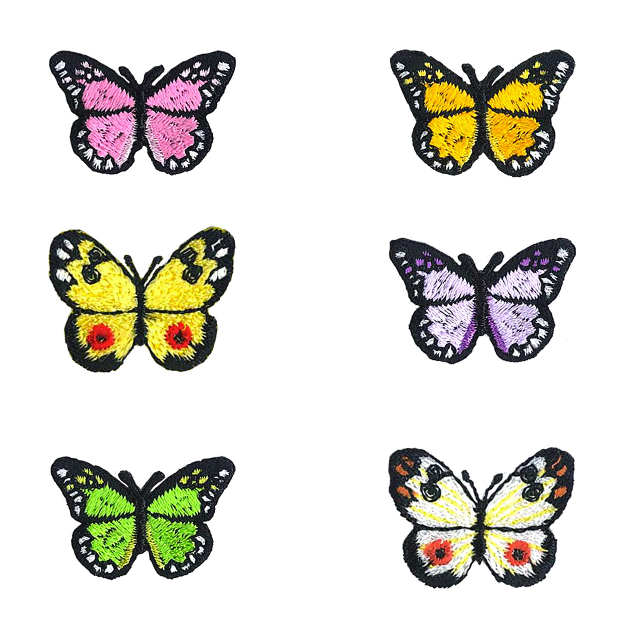Mini Butterflies 1" Patch Set - 3 pc prepack