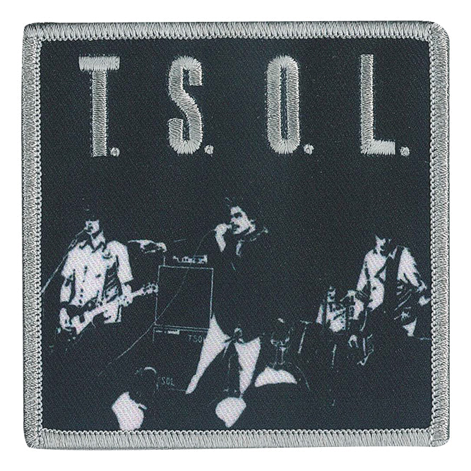 T.S.O.L. EP Cover 3.4"x3.6" Patch - 3 pc prepack