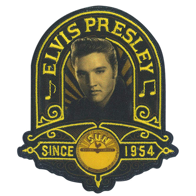 Elvis Presley Since 1954 3.5"x4" Patch - 3 pc prepack