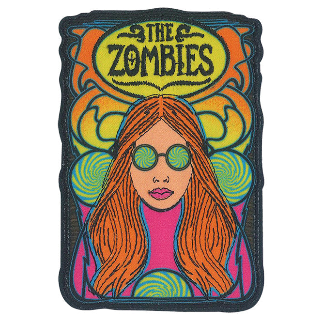 The Zombies She's Not There 3.1"x4.2" Patch - 3 pc prepack