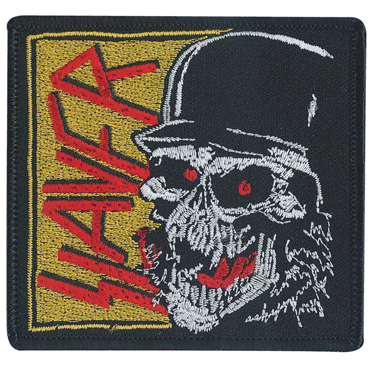 Slayer Laughing Skull 3.7"x3.4" Patch - 3 pc prepack