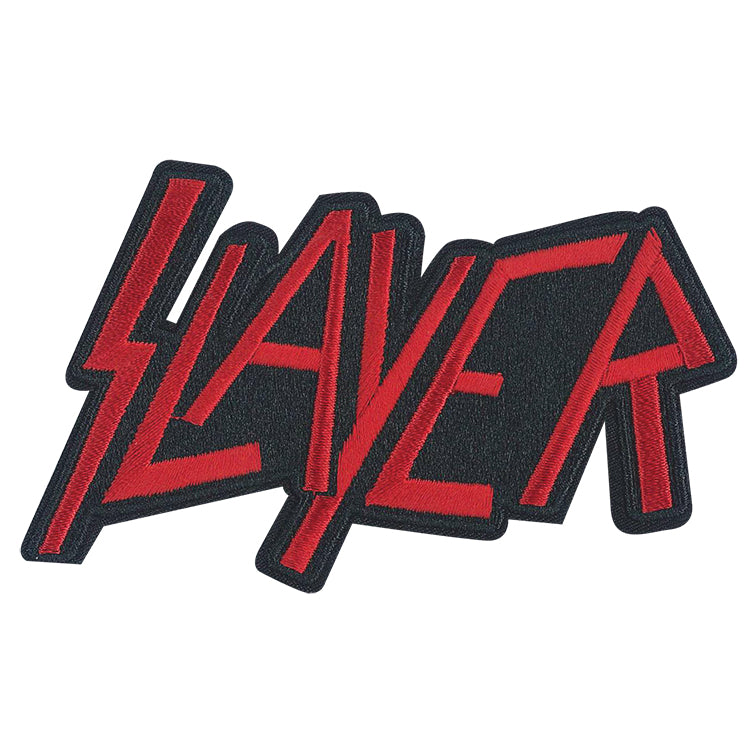 Slayer Logo 4.3"x2.5" Patch - 3 pc prepack
