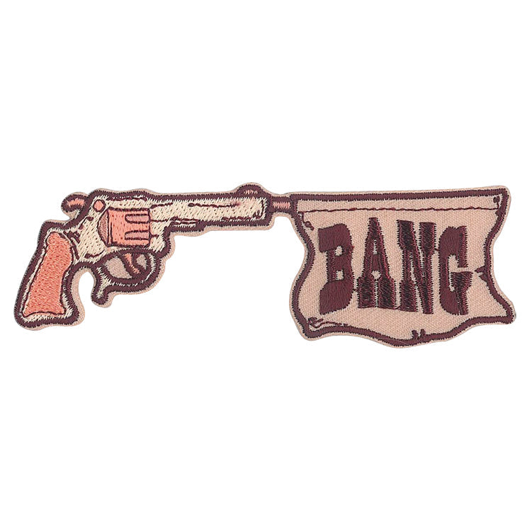 Wild West Bang! 4.25"x1.5" Patch - 3 pc prepack