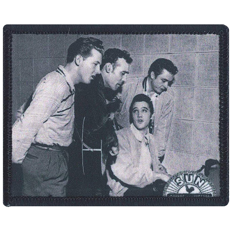 Sun Records Million Dollar Quartet 3.3"x2.7" Patch - 3 pc prepack