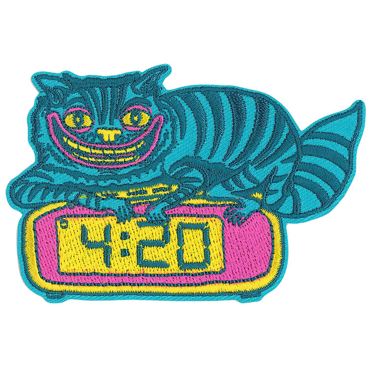 Killer Acid 420 Cat 3.6"x2.4" Patch - 3 pc prepack
