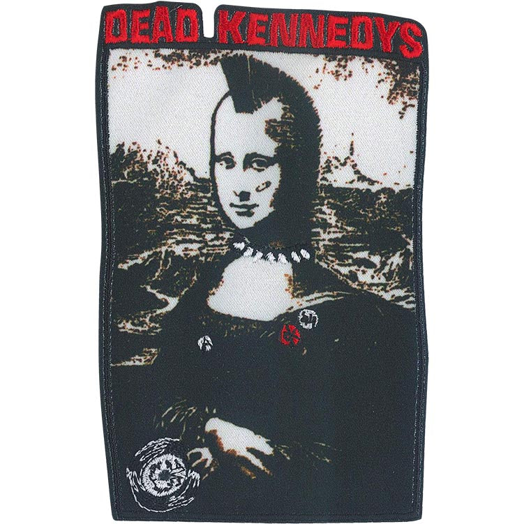 Dead Kennedys Mona Lisa 3"x4.75" Patch - 3 pc prepack