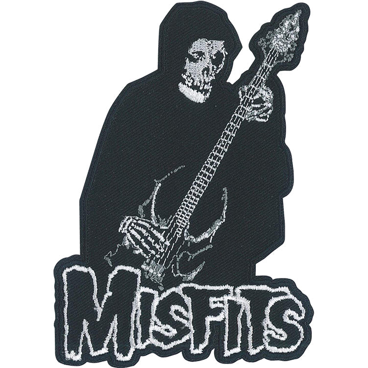 Misfits Bass Fiend 3.3"x4.7" Patch - 3 pc prepack
