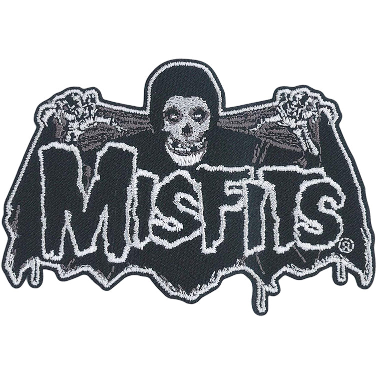 Misfits Old School Bat Fiend 4"x2.8" Patch - 3 pc prepack