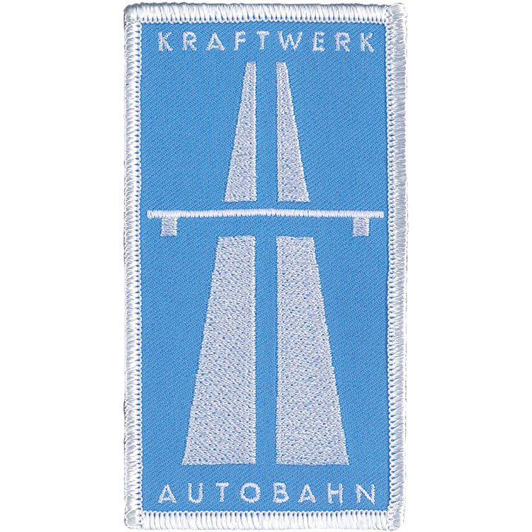 Kraftwerk Authobahn 2.2"x4" Patch - 3 pc prepack