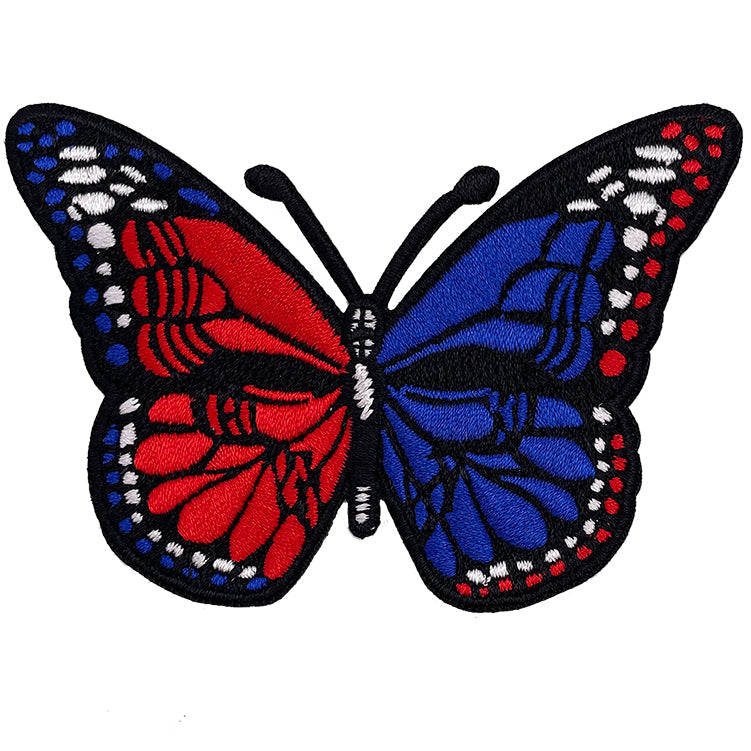 Grateful Dead SYF Butterfly 4"x2.3" Patch - 3 pc prepack