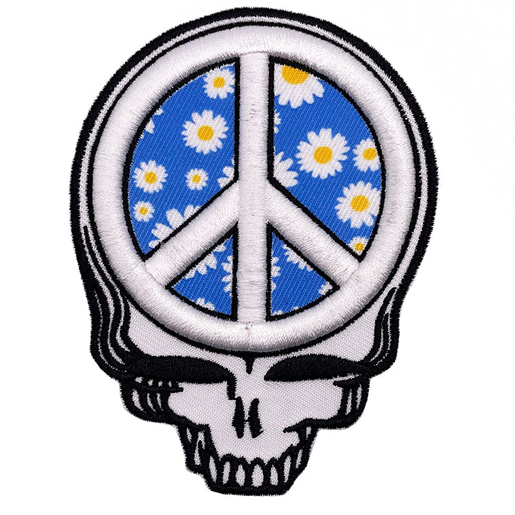 Grateful Dead Flowers SYF 3"x4" 3D Patch - 3 pc prepack
