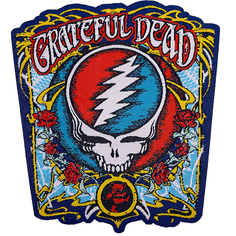Grateful Dead SYF Art 3.3"x3.5" Patch - 3 pc prepack