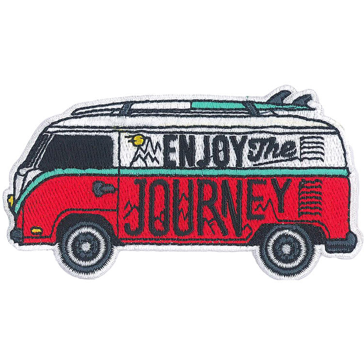 Enjoy The Journey 3.75"x2" Patch - 3 pc prepack