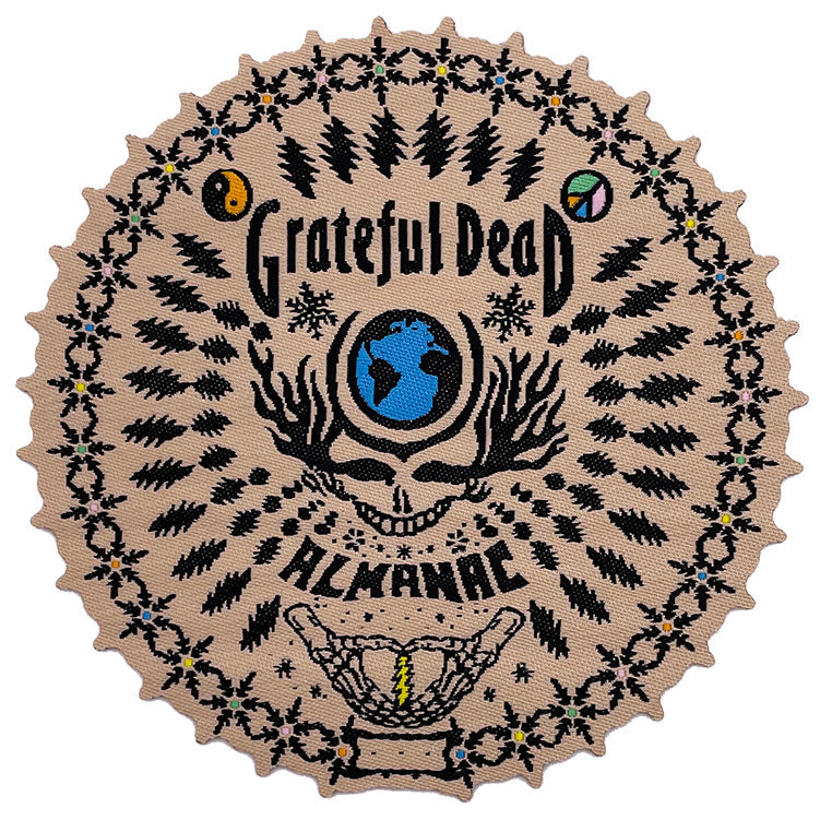 Grateful Dead Almanac 3.5" Patch - 3 pc prepack