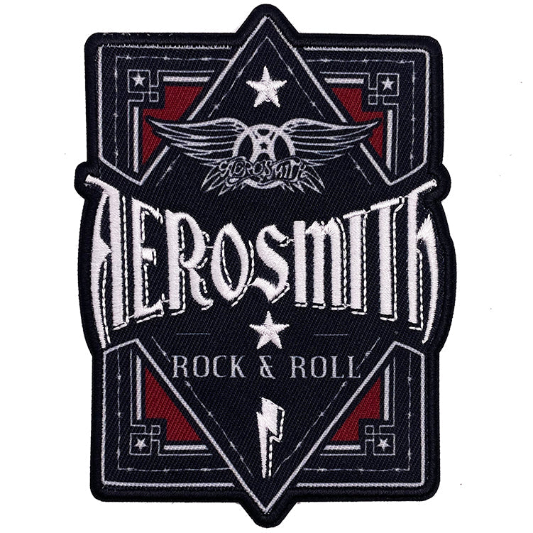 Aerosmith Rock  Roll 3"x4.4" Patch - 3 pc prepack