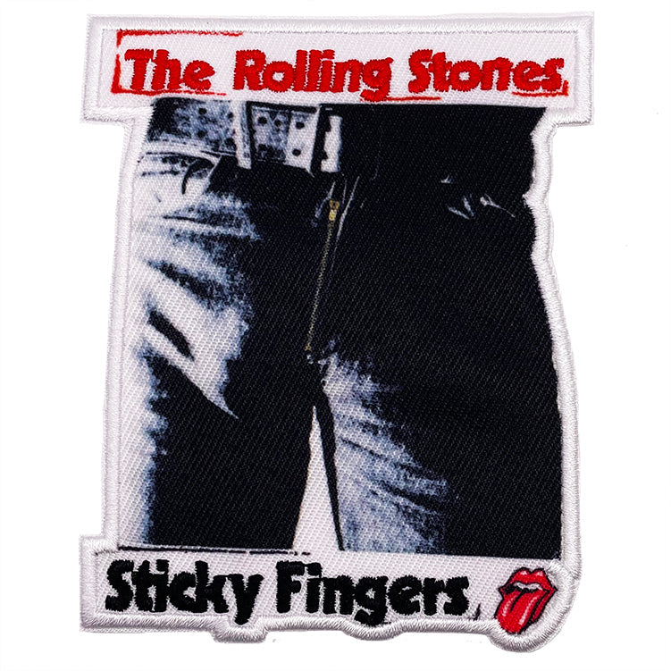 The Rolling Stones Sticky Fingers 3"x3.75" Patch - 3 pc prepack