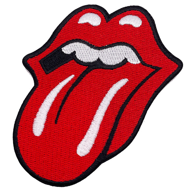 The Rolling Stones Tongue Logo 3"x3.75" Patch - 3 pc prepack