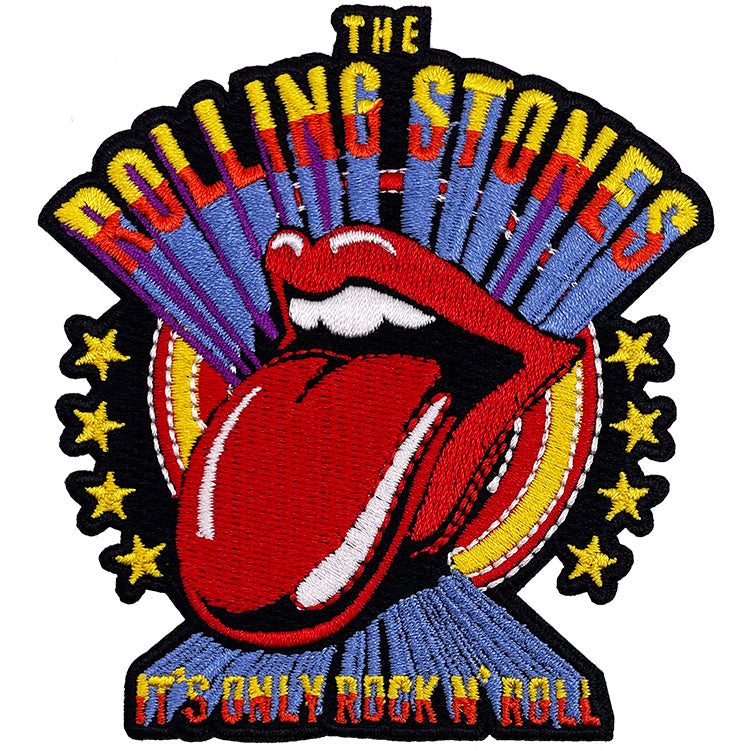 The Rolling Stones Vintage Poster 3.3"x3.8" Patch - 3 pc prepack
