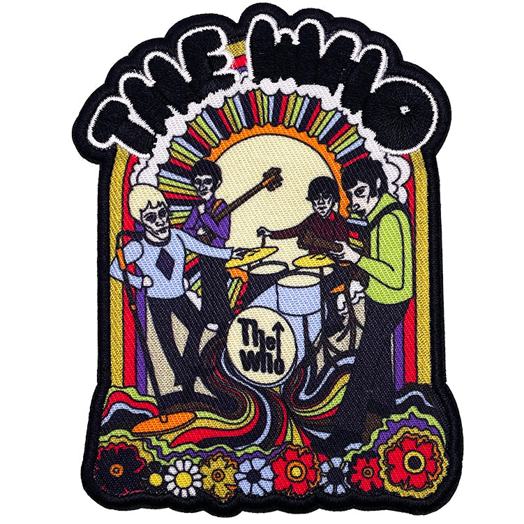 The Who Trippy Illustration 3"x4" Patch - 3 pc prepack