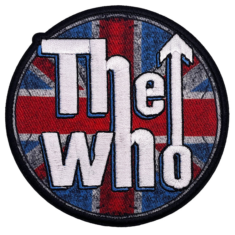 The Who Union Jack Logo 3.25" Patch - 3 pc prepack