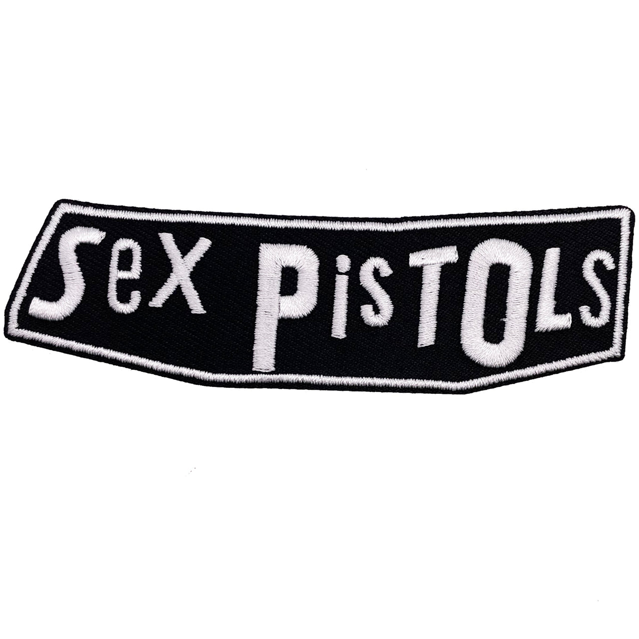 Sex Pistols Logo 4.25"x1.25" Patch - 3 pc prepack