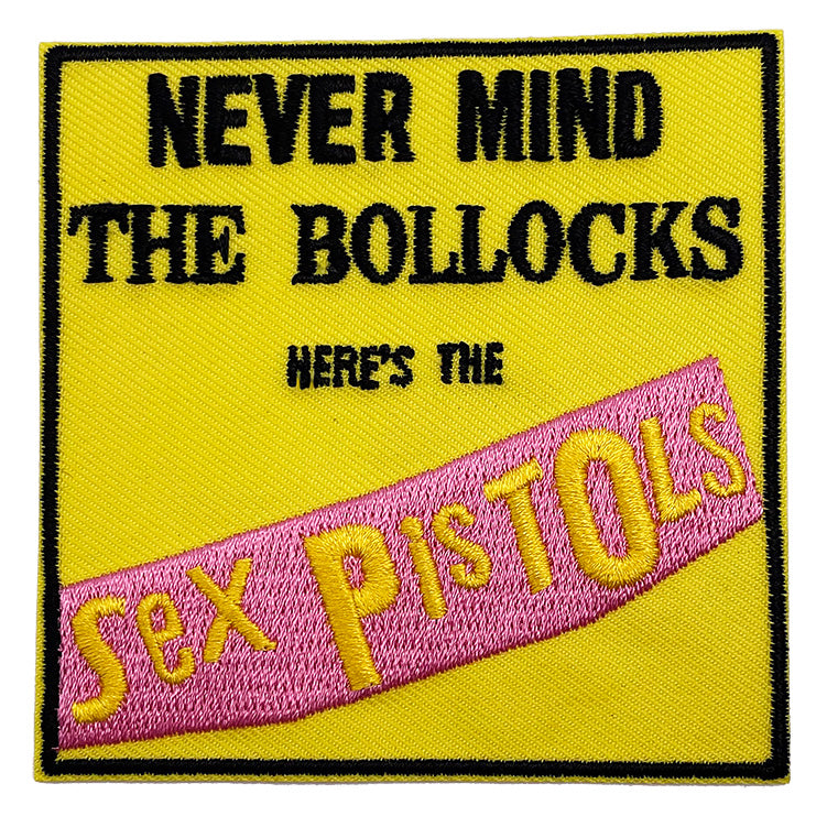 Sex Pistols Never Mind The Bullocks 3"x3" Patch - 3 pc prepack