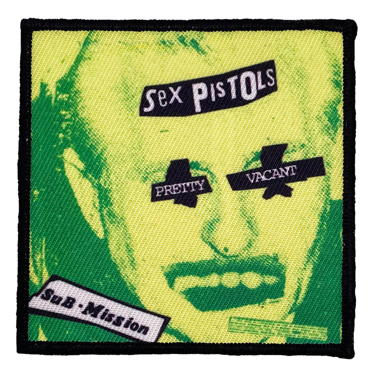 Sex Pistols Pretty Vacant 3"x3" Patch - 3 pc prepack