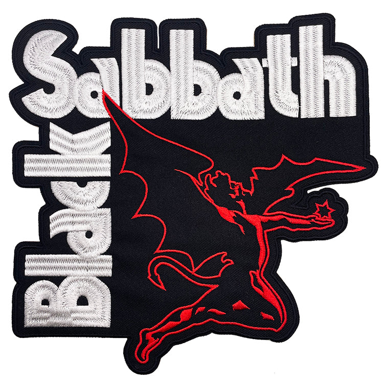 Black Sabbath Demon Logo 8.5"x8.5" Oversized Patch