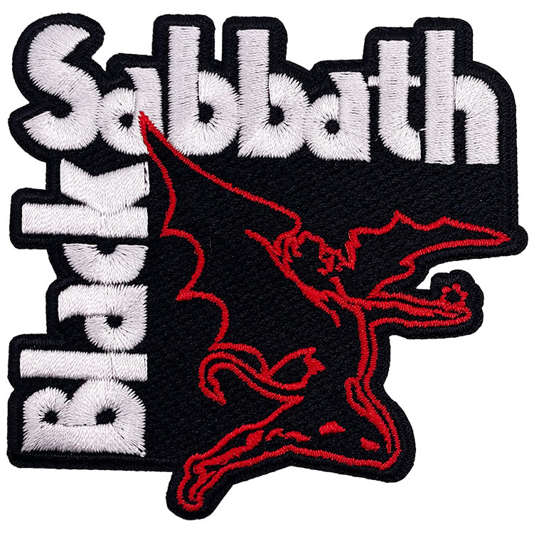 Black Sabbath Demon Logo 3.2"x3.1" Patch - 3 pc prepack