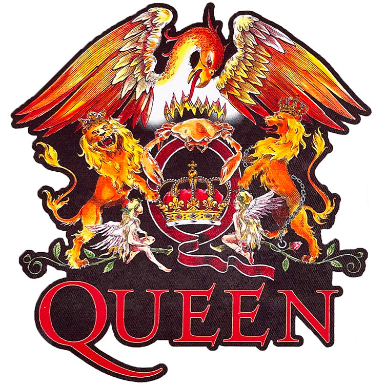 Queen Classic Crest 3.5"x3.5" Patch - 3 pc prepack