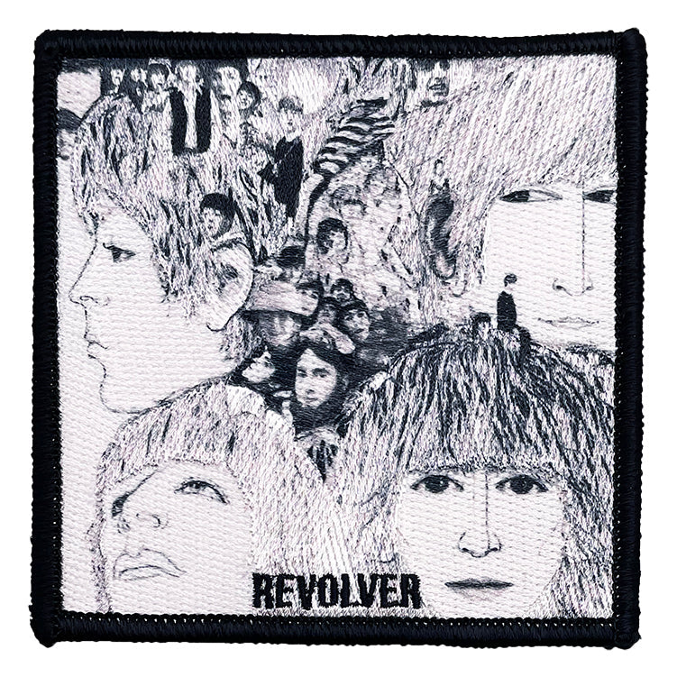The Beatles Revolver 3.5"x3.5" Patch - 3 pc prepack