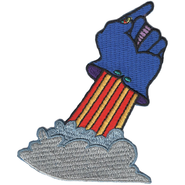 The Beatles Yellow Submarine Hand Rocket 3.2"x3.7" Patch - 3 pc prepack