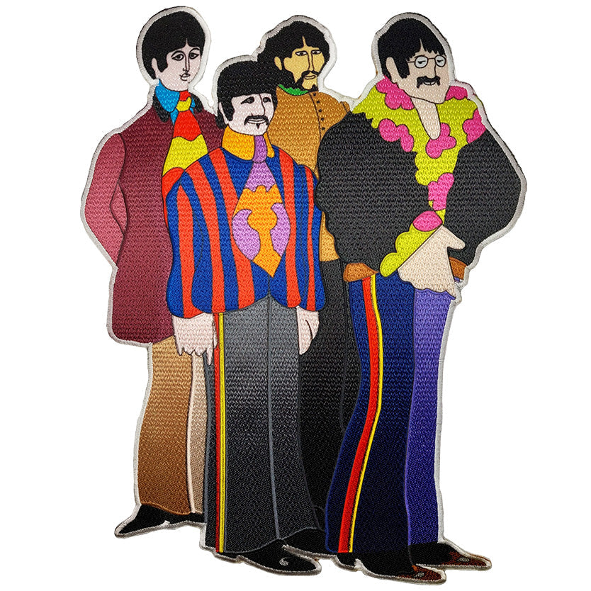The Beatles Yellow Submarine Band Oversized Patch