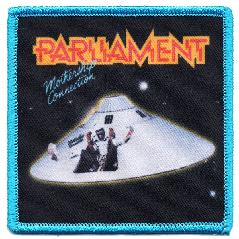 George Clinton Mothership 3.4"x3.4" Patch - 3 pc prepack
