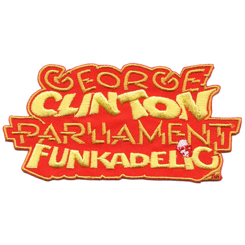 George Clinton Parliament Funkadelic 4"x2.1" Patch - 3 pc prepack