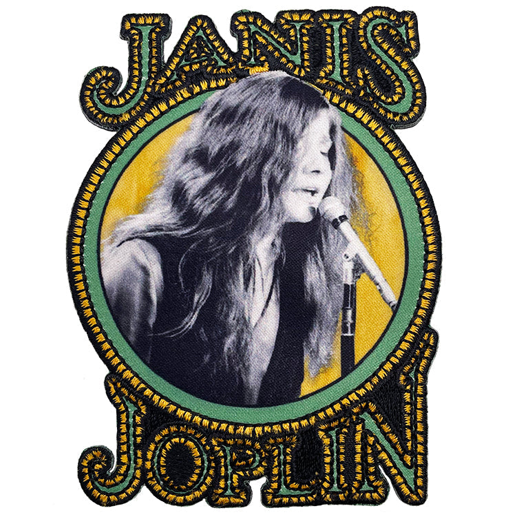 Janis Joplin Nouveau Letters Patch  - 3 pc prepack