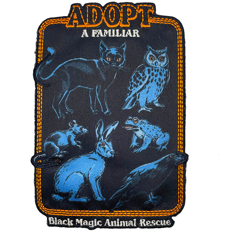 Steven Rhodes Adopt A Familiar 3"x4.25" Patch - 3 pc prepack