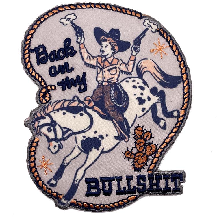 Steven Rhodes Back On My BS 3"x3.75" Patch - 3 pc prepack