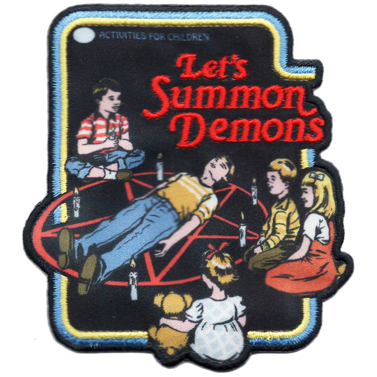 Steven Rhodes Let's Summon Demons 3"x3.3" Patch - 3 pc prepack