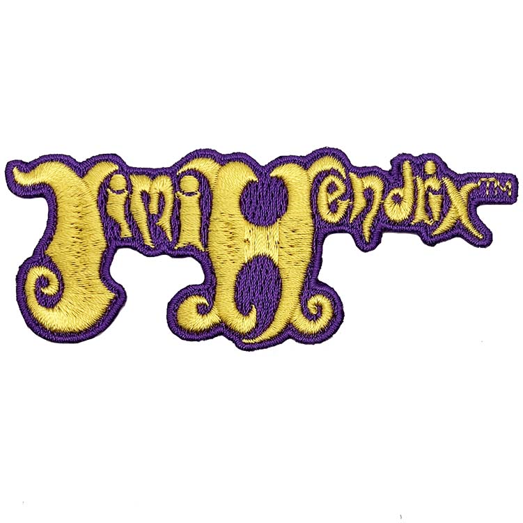 Jimi Hendrix Logo 4"x1.5" Patch - 3 pc prepack